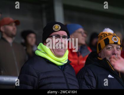 Boston United Vs Curzon Ashton Vanarama National League North Jakemans Community Stadium, Boston, Lincolnshire, England 13.01.2024 Stockfoto