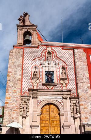 Tempel und ehemaliges Kloster von San Diego in Aguascalientes, Mexiko Stockfoto