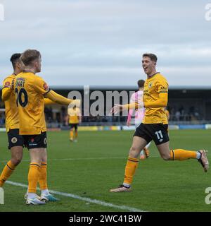 Boston United Vs Curzon Ashton Vanarama National League North Jakemans Community Stadium, Boston, Lincolnshire, England 13.01.2024 Stockfoto