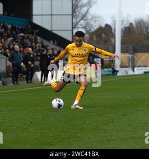 Boston United Vs Curzon Ashton Vanarama National League North Jakemans Community Stadium, Boston, Lincolnshire, England 13.01.2024 Stockfoto