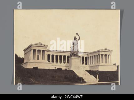 München, Anonym, ca. 1850 - ca. 1900 fotografischer Nachdruck. Karton Albumendruck München Stockfoto