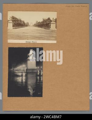 Paris. Camps Elysees, anonym, 1900 - 1950 fotografische Unterstützung Champs-Elysées Stockfoto