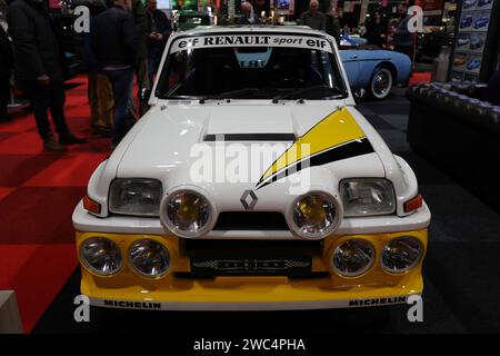 Maastricht Automobil, Oldtimer, Ausstellung, 29. InterClassics Maastricht, Niederlande, 13.01.2024 Historischer Renault 5 Turbo Maxi von Carlos Sainz ESP / Antonio Boto ESP Automobil, Oldtimer, Ausstellung, 29. InterClassics Maastricht, Niederlande, 13.01.2024 *** Maastricht Automobile, Oldtimer, Ausstellung, 29 InterClassics Maastricht, Niederlande, 13 01 2024 historischer Renault 5 Turbo Maxi von Carlos Sainz ESP Antonio Boto ESP Automobile, Oldtimer, Ausstellung, 29 InterClassics Maastricht, Niederlande, 13 01 2024 Copyright: xAugstx/xEibner-Pressefotox EP jat Stockfoto