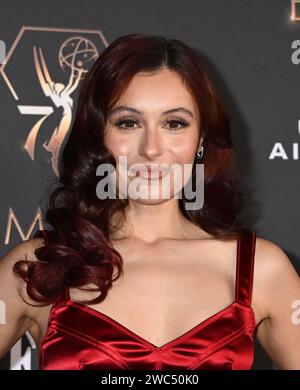 Los Angeles, USA. Januar 2024. Marta Pozzan kam zur 75. Primetime Emmy Performer Nominees Celebration, die am 13. Januar 2024 im JW Marriott LA Live in Los Angeles stattfand. © Tammie Arroyo/AFF-USA.com Credit: AFF/Alamy Live News Stockfoto