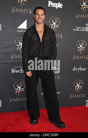 Los Angeles, USA. Januar 2024. Giuseppe Giofre kam zur 75. Primetime Emmy Performer Nominees Celebration, die am 13. Januar 2024 im JW Marriott LA Live in Los Angeles stattfand. © Tammie Arroyo/AFF-USA.com Credit: AFF/Alamy Live News Stockfoto