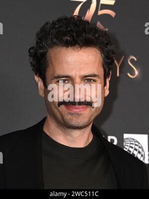 Los Angeles, USA. Januar 2024. Luke Kirby kam zur 75. Primetime Emmy Performer Nominees Celebration, die am 13. Januar 2024 im JW Marriott LA Live in Los Angeles stattfand. © Tammie Arroyo/AFF-USA.com Credit: AFF/Alamy Live News Stockfoto