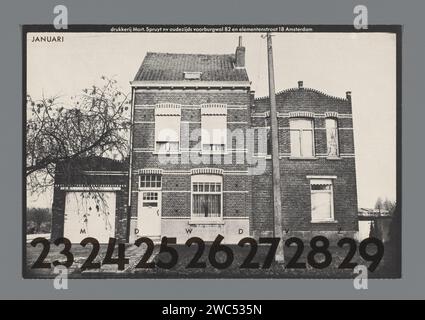 Belgien. Houses, Anonym, 1900 - 1950 Fotopapier Belgien Stockfoto