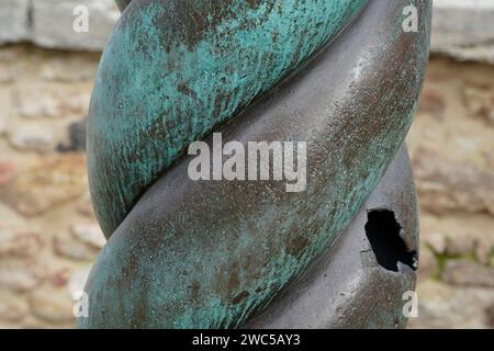 Die griechische Schlangensäule im Hippodrom von Konstantinopel in Isatanbul, Türkei Stockfoto