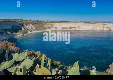 Kalanka Bay, Malta Stockfoto