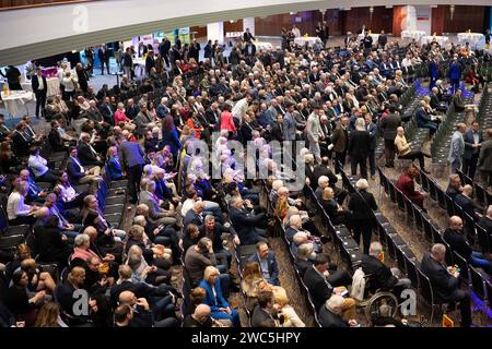 Neujahrsempfang der FDP in Nordrhein-Westfalen Gesellschaft, Politik, Parteien: Neujahrsempfang der FDP in Nordrhein-Westfalen am 14.01.24 im Maritim Hotel in Düsseldorf. Foto: Kirchner-Media/TH Düsseldorf Maritim Hotel Nordrhein-Westfalen Deutschland *** Neujahrsempfang der FDP in Nordrhein-Westfalen Gesellschaft, Politik, Partys Neujahrsempfang der FDP in Nordrhein-Westfalen am 14 01 24 im Maritim Hotel Düsseldorf Foto Kirchner Media TH Düsseldorf Maritim Hotel Nordrhein-Westfalen Deutschland Copyright: xKirchner-Media/THX Stockfoto