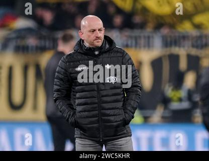 Torsten Lieberknecht (SV Darmstadt 98, Trainer), GER, SV Darmstadt 98 vs. Borussia Dortmund, Fussball, Bundesliga, 17. Spieltag, Saison 2023/24, 13.01.2024 DFL-VORSCHRIFTEN VERBIETEN JEDE VERWENDUNG VON FOTOGRAFIEN ALS BILDSEQUENZEN UND/ODER QUASI-VIDEO Foto: Eibner-Pressefoto/Florian Wiegand Stockfoto