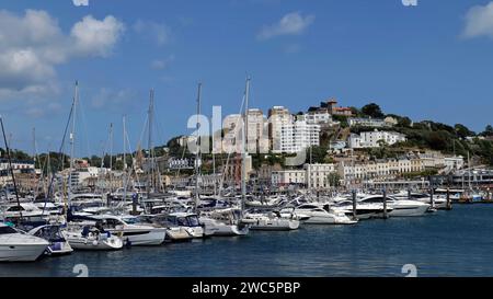 Torquay Marina, Devon, England, Großbritannien Stockfoto