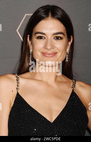 LOS ANGELES, KALIFORNIEN - 13. JANUAR: Natalia Bonifacci nimmt an der 75. Primetime Emmy-Nominees im JW Marriott LA Live auf Janua Teil Stockfoto