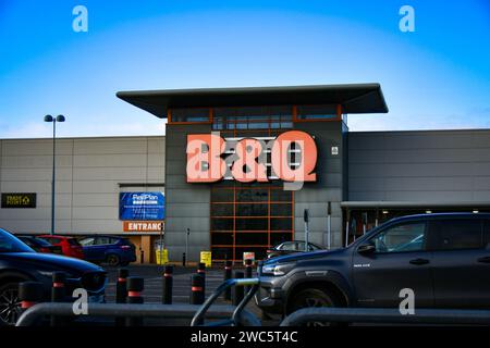 B & Q BAUMARKT Stockfoto