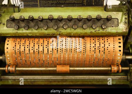 Industrielle Mechanismen aus dem 19. Jahrhundert. Stockfoto