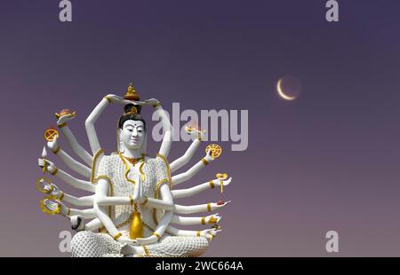 Indische Göttin Guanyin, Ko Samui, Thailand, Koh Samui, Thailand Stockfoto