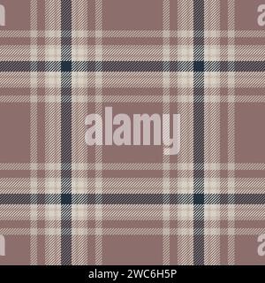 Textil-Muster-Schottenmuster des Hintergrund-Check-Plaid mit einem Textur nahtlosen Vektorgewebe in Pastellfarben und hellen Farben. Stock Vektor