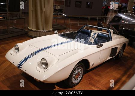 Der 1962 Mustang I Roadster Concept Car, ausgestellt im Henry Ford Museum of American Innovation Stockfoto