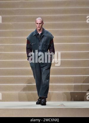 LUCA MAGLIANO MODENSCHAU IM PITTI UOMO #105 Stockfoto