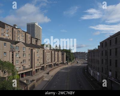 ABERDEEN, Großbritannien - 14. SEPTEMBER 2023: Blick auf die moderne Stadt Stockfoto