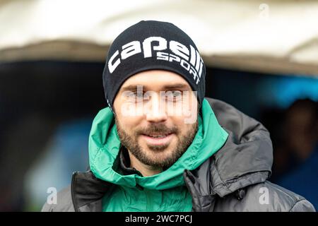 Rostock, Deutschland 14. Januar 2024: Testspiel - 2023/2024 - FC Hansa Rostock vs. VfB Lübeck im Bild: Pascal Breier (VfB Lübeck) Stockfoto