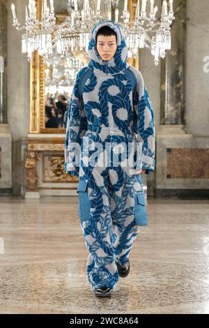 Mailand, Italien. Januar 2024. AUSSPRECHEN Herbst/Winter 2024-2025 Runway während der Milan Fashion Week Herrenmode am 2024. Januar - Mailand; Italien 14/01/2024 Credit: dpa/Alamy Live News Stockfoto