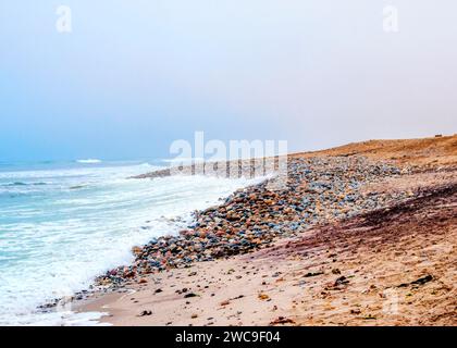 Namibia Swakopmund Strände Sanddünen Meereslandschaften Stockfoto