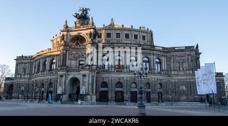 Dresden Sehenswürdigkeiten Stockfoto