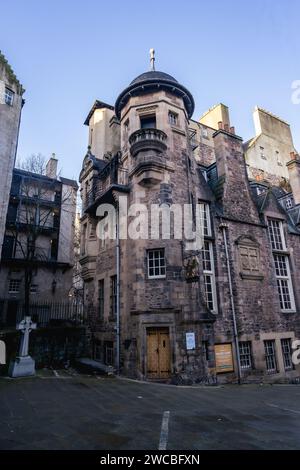 Das Writers Museum, Edinburgh, Schottland. Januar 2024. Stockfoto