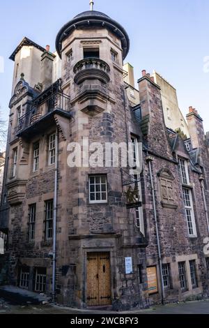 Das Writers Museum, Edinburgh, Schottland. Januar 2024. Stockfoto