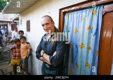 GREGORY DAVID ROBERTS SCHRIFTSTELLER Stockfoto