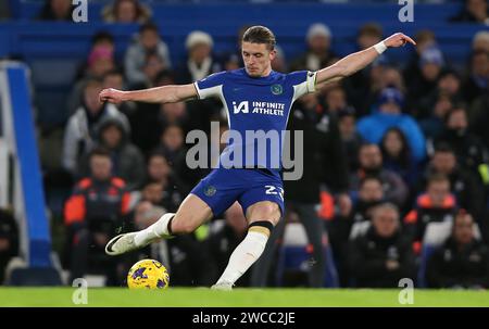 Conor Gallagher aus Chelsea. - Chelsea V Crystal Palace, Premier League, Stamford Bridge Stadium, London, Großbritannien - 27. Dezember 2023. Nur redaktionelle Verwendung – es gelten Einschränkungen für DataCo. Stockfoto