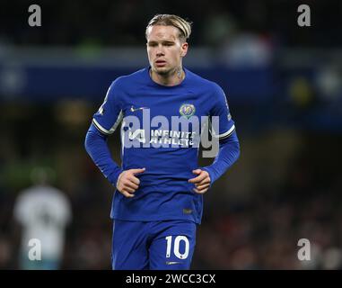 Mykhaylo Mudryk von Chelsea. - Chelsea V Crystal Palace, Premier League, Stamford Bridge Stadium, London, Großbritannien - 27. Dezember 2023. Nur redaktionelle Verwendung – es gelten Einschränkungen für DataCo. Stockfoto