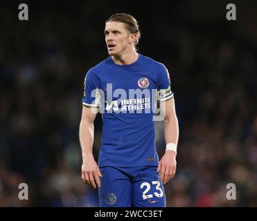 Conor Gallagher aus Chelsea. - Chelsea V Crystal Palace, Premier League, Stamford Bridge Stadium, London, Großbritannien - 27. Dezember 2023. Nur redaktionelle Verwendung – es gelten Einschränkungen für DataCo. Stockfoto