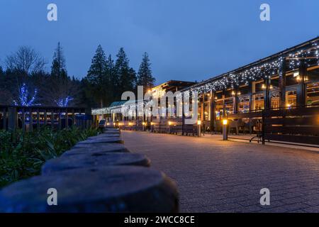 The Sports Plaza in Center Parcs, Longleat, Großbritannien Stockfoto