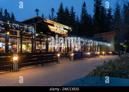 The Sports Plaza in Center Parcs, Longleat, Großbritannien Stockfoto