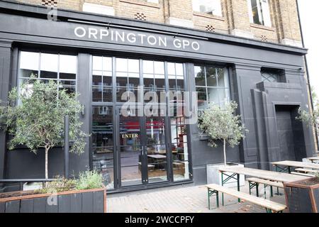 Orpington GPO Bar und Restaurant in Orpington, Kent Stockfoto