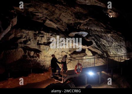 © 2023 John Angerson Wooky Hole Caves, Somerset, Großbritannien Stockfoto