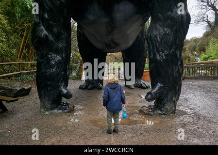 © 2023 John Angerson Wooky Hole Caves, Somerset, Großbritannien Stockfoto