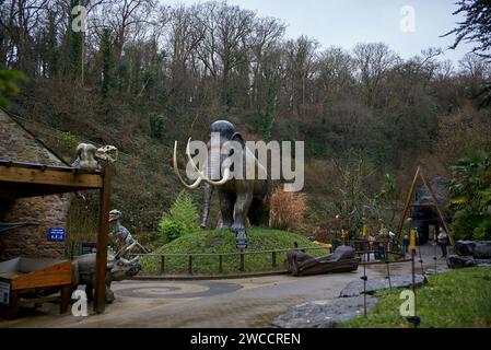 © 2023 John Angerson Wooky Hole Caves, Somerset, Großbritannien Stockfoto