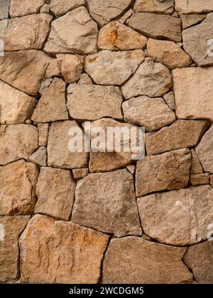 Eine Mauer im Ohara Art Museum in der japanischen Stadt Kurashiki. Stockfoto