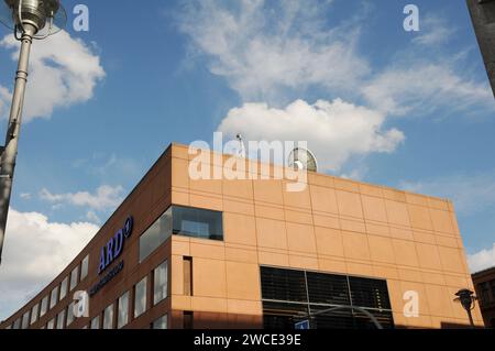 BERLIN/GERMANYDEUSCTHLAND / 10. AUGUST 2018... ARD-Bürogebäude in Berlin Deutschland Foto: Francis Joseph Dean / Deanpictures. Stockfoto