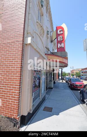 GEM Theater in der 18th Street in Kansas City Missouri - Mai 2023 Stockfoto