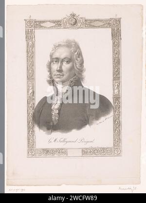 Portret van Charles-Maurice de Talleyrand-Périgord, Anonym, Mademoiselle Formentin (Joséphine Clémence), 1824-1850 Druck Paris Papier historische Personen Stockfoto