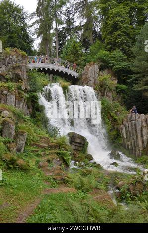 Kassel, Deutschland 07.22.2018: Kassel, Bergpark Wilhelmshohe, Deutschland Stockfoto