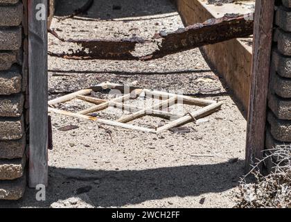 Elizabeth Bay Mine gebaut 1924 bis 1926 Great Depression Shut down 1931 aufgegeben 1940 Stockfoto