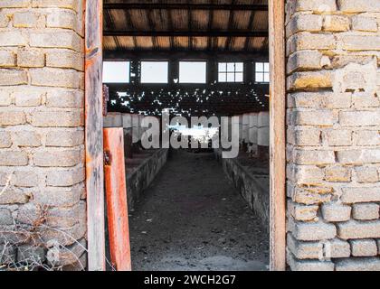 Elizabeth Bay Mine gebaut 1924 bis 1926 Great Depression Shut down 1931 aufgegeben 1940 Stockfoto