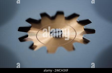 Getriebe des Mechanismus der Präzision technologischen Ausrüstung Stockfoto