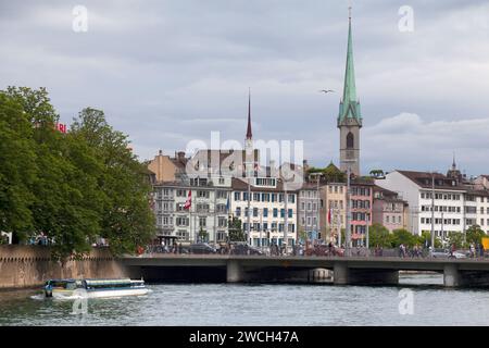 Zürich, Schweiz - 13. Juni 2018: Die Zentralbibliothek Zürich ist die Hauptbibliothek der Stadt und der Universität Züric Stockfoto