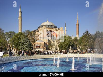 Die Hagia Sophia in Istanbul. Türkei Stockfoto
